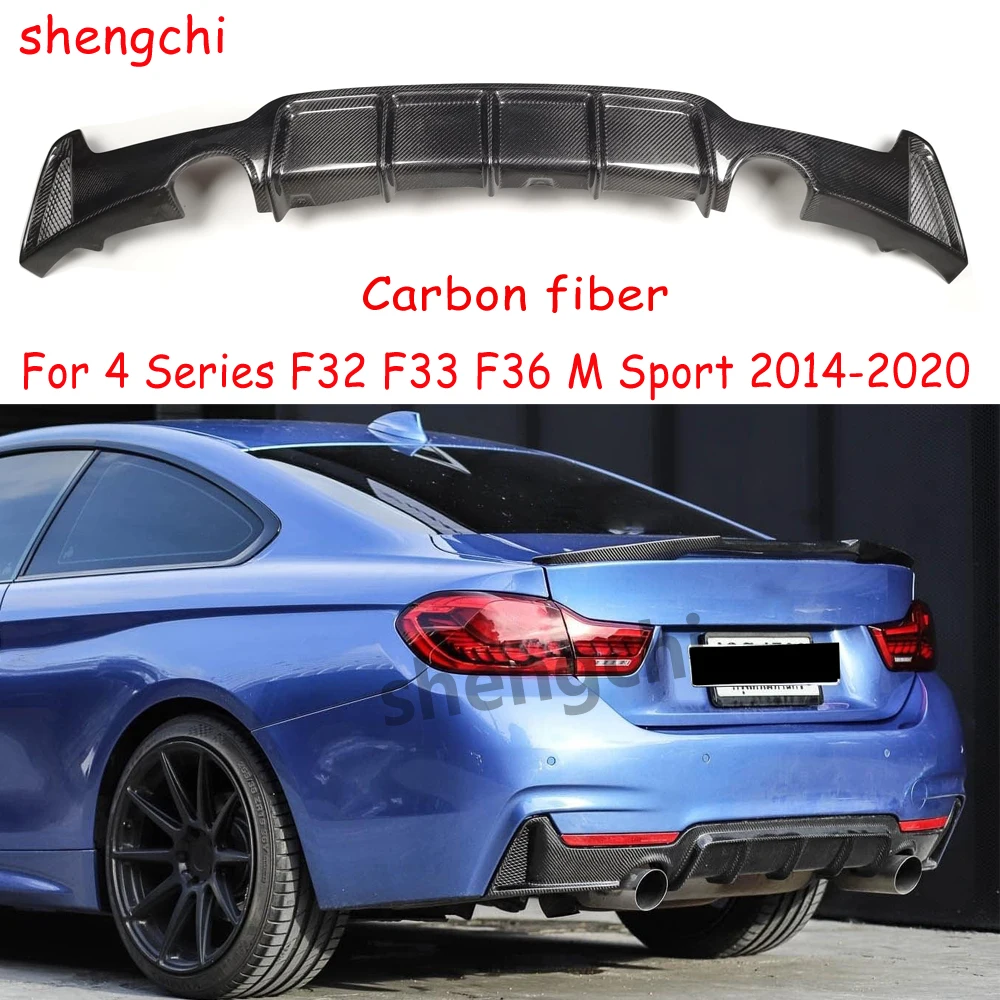 Диффузор заднего бампера F32 F33 F36 MP для BMW 4 серии M Sport 420i 428i 430i 435i 440i 2014-2020