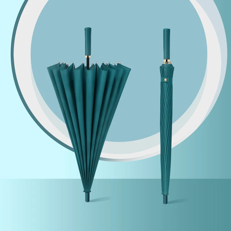 

large reinforced manual umbrella japanese men summer outdoor Long handle umbrella Beach windproof parapluie gift for man