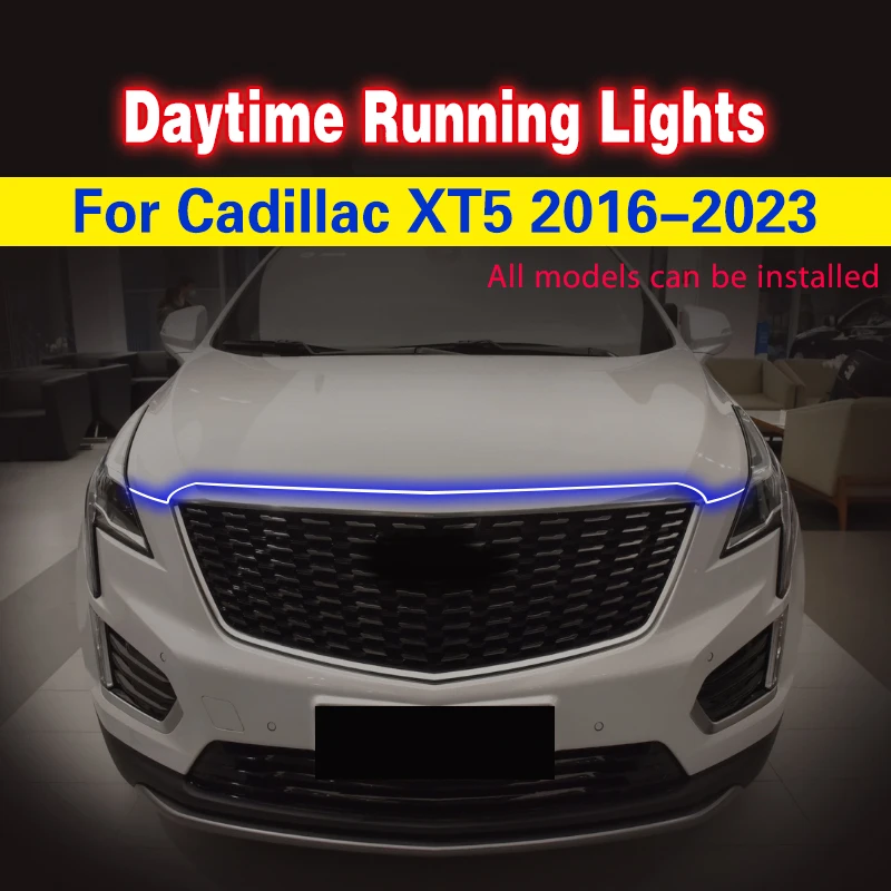 Светодиодный ные ходовые огни для Cadillac XT5 2016-2023 12 В 1 шт.