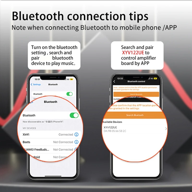 XY-ST21PRO 2 1-канальная плата цифрового усилителя Bluetooth 100 Втx2 + 200 Вт сабвуфера TPA3221