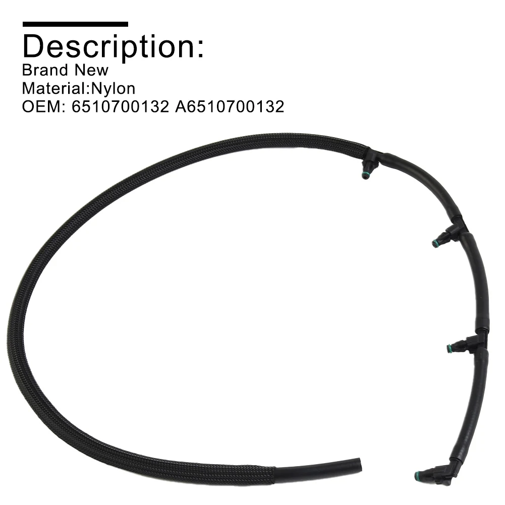 

1pc For Mercedes Car Leak Off Pipe Reinforced Hose Oil Return Pipe Fit Engine Compartment For Mercedes C-CLASS (W204) 6510700132