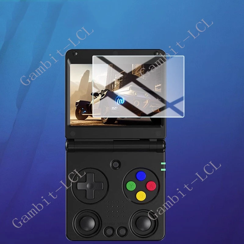 Фото 4 шт. защитных стекол 9H для игровой консоли Anbernic RG SP 3.4