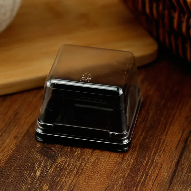 

Золотые пластиковые коробки для лунных пирогов 50 шт