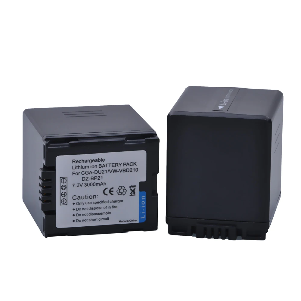 Аккумулятор CGA-DU21 VW-VBD210 DZ-BP21 для Panasonic PV-GS65E PV-GS70E PV-GS75 PV-GS80 PV-GS83 PV-GS85 NV-GS400 GS28
