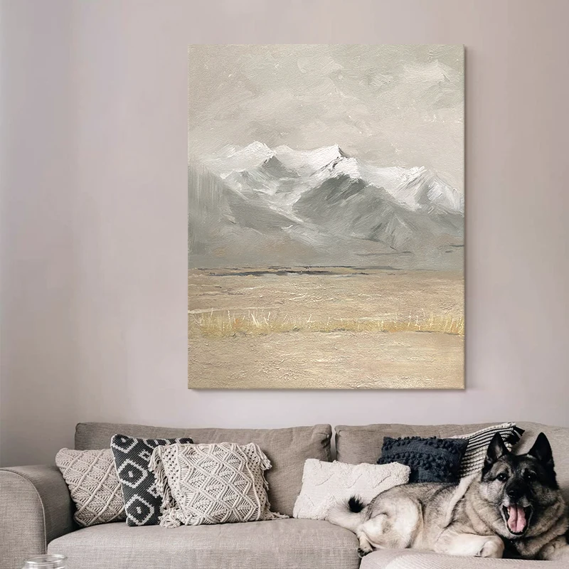 Абстрактная масляная живопись ручной работы, холст, настенная живопись, абстрактная Современная масляная живопись для большой роскошной гостиной, Декор для дома