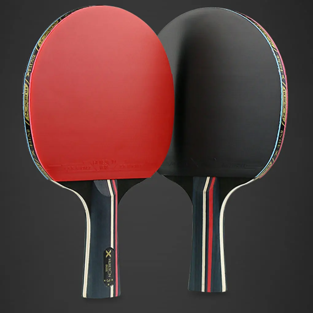 

Table Tennis Racket Double Face Pimples Rubber Reverse Glue Training Pings Pangs Racquets Bat Sport Equipment Horizontal