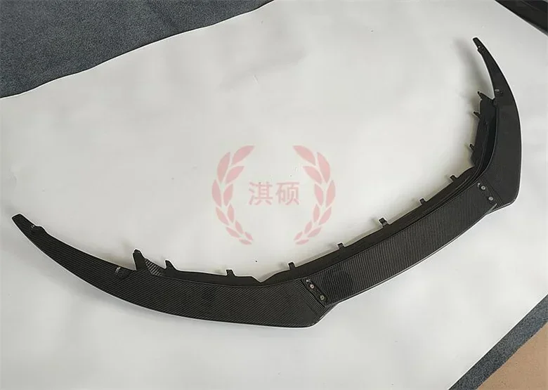 4 шт./компл. передний бампер из настоящего углеродного волокна разветвители для