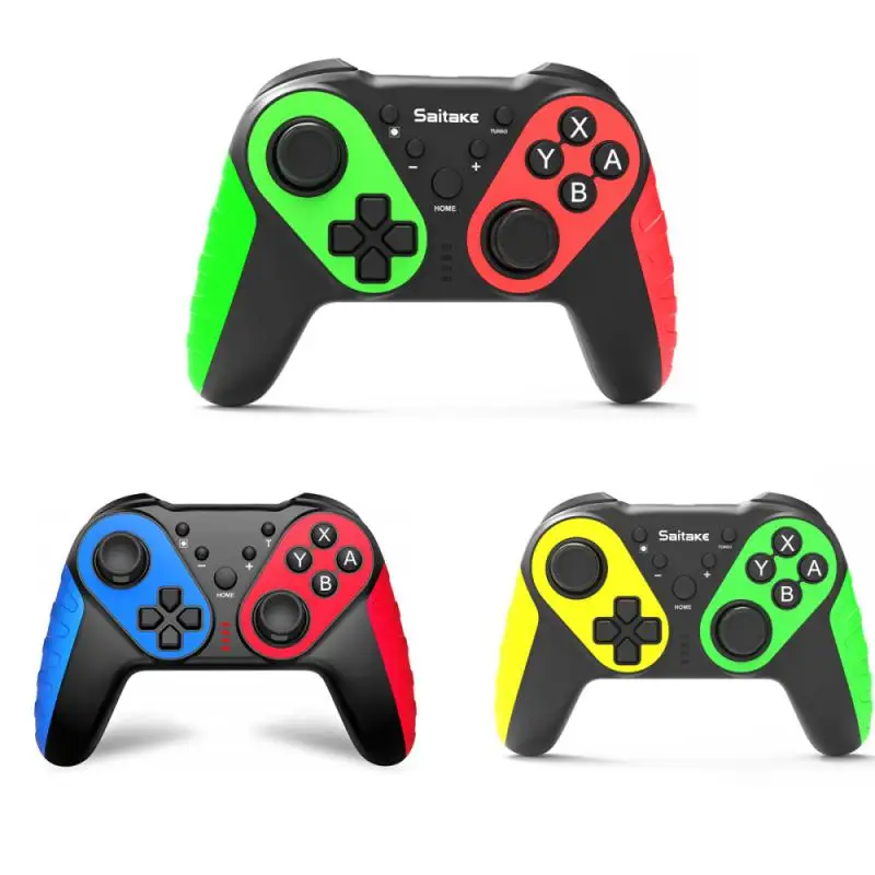 

Double Vibration Gamepad 350 Mah Wireless Controller With Nfc For Switch Controller Remote Joystick