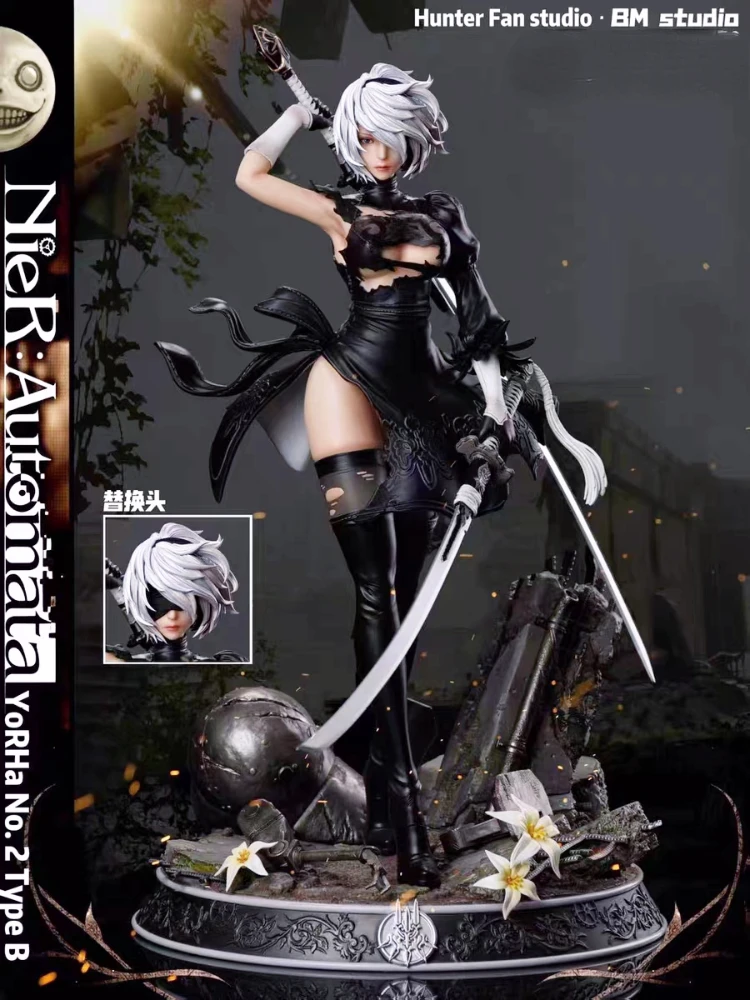 

33cm Anime HUNTER Nier Automata 2B YoRHa No.2 Type B PVC Action Figure Japanese Anime Figure Model Toys Collection Doll Gift