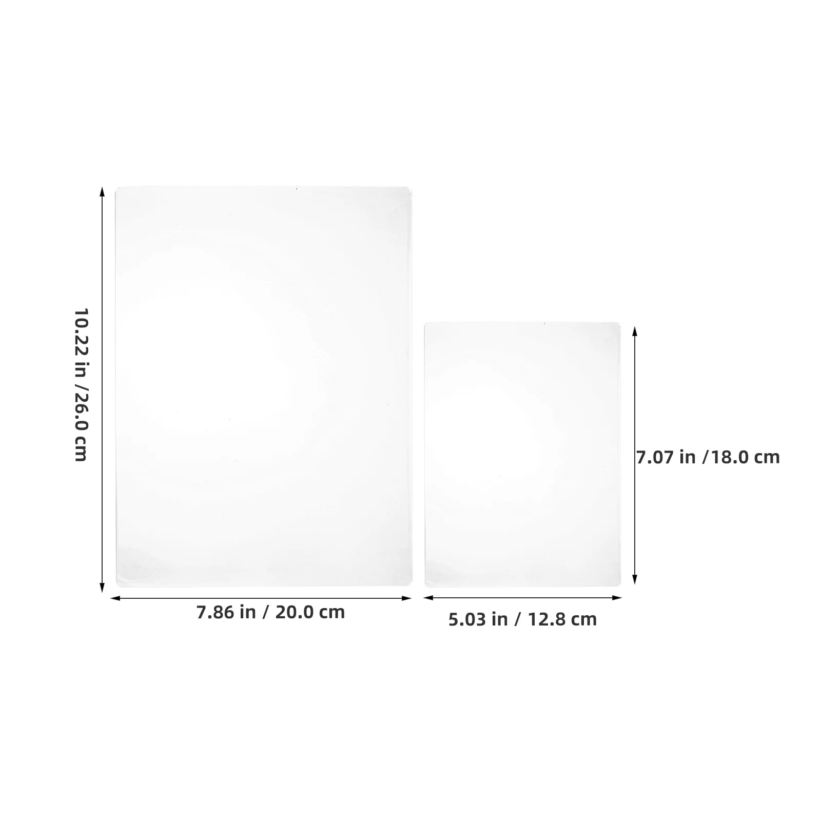 

2 шт. Многоразовые гелевые пластины для печати A4 A5 Gelli