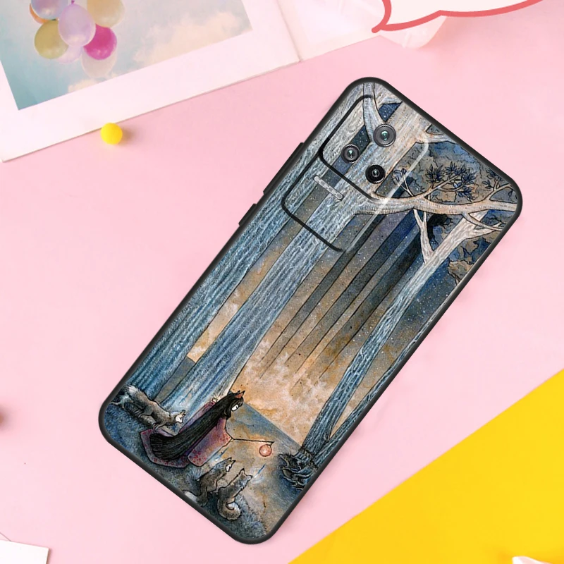 Чехол Kitsune Fox Art для Xiaomi 15 14 Ultra 14T 13T 15T 17 Pro Max, POCO F8 Ultra F7 F5 F6 X5 X6 X7 X8 Pro (art.: 3920db44b5949) - 3920db44b5949