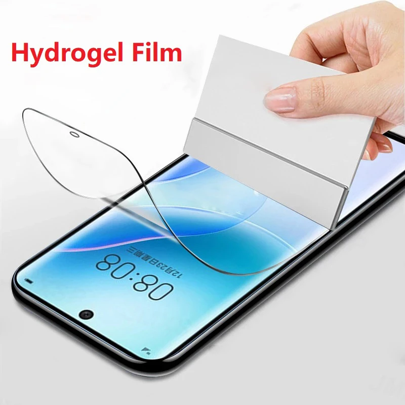 3 pezzi per huawei p smart plus 2020 2019 2018 pellicola idrogel p smart pro Z S pellicola protettiva per schermo del telefono smartphone