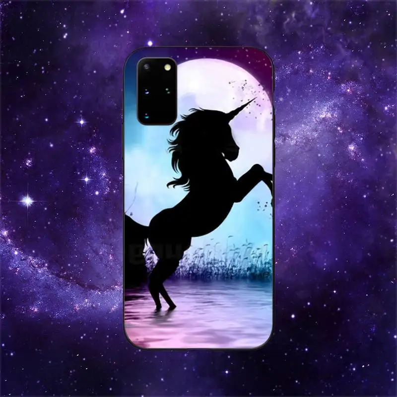 handsome Pegasus unicorn Phone Case For Samsung Galaxy S10 S20 S21 Note10 20Plus Ultra Shell images - 6