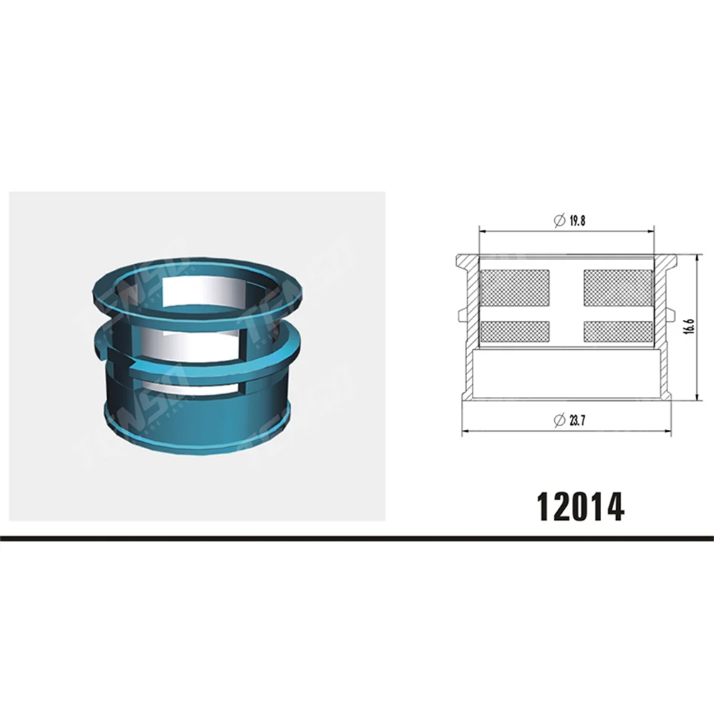 

Топливный инжектор, замена топливного инжектора, размер сервисного фильтра: 23,7*16,6 мм A12014