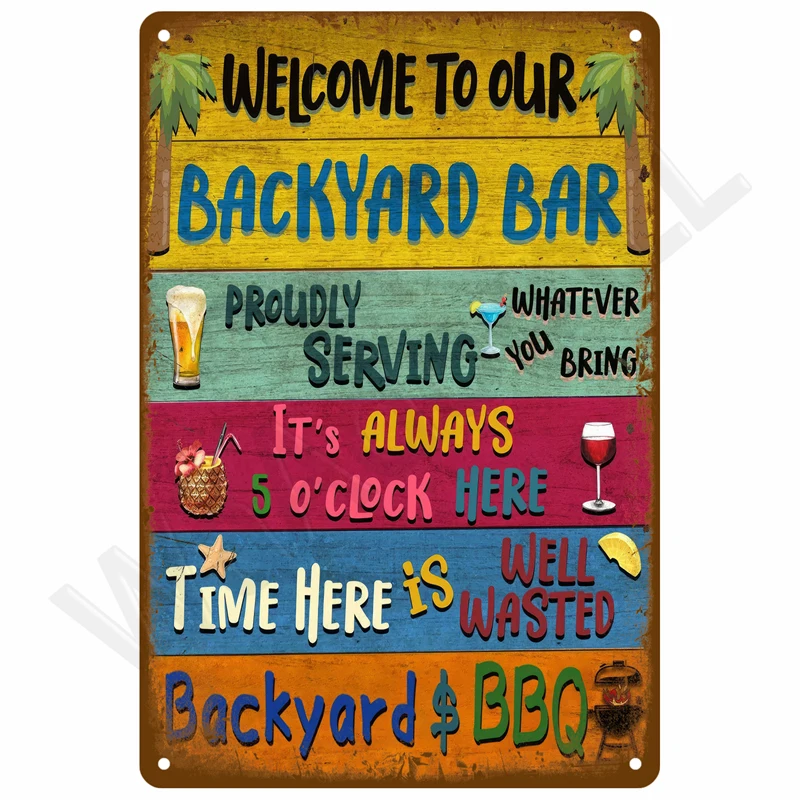 

Винтажная жестяная вывеска Предметы домашнего декора Настенный декор Художественная настенная роспись Предметы украшения комнаты Декор Мужчины Ретро Металлическая вывеска Плакаты для бара