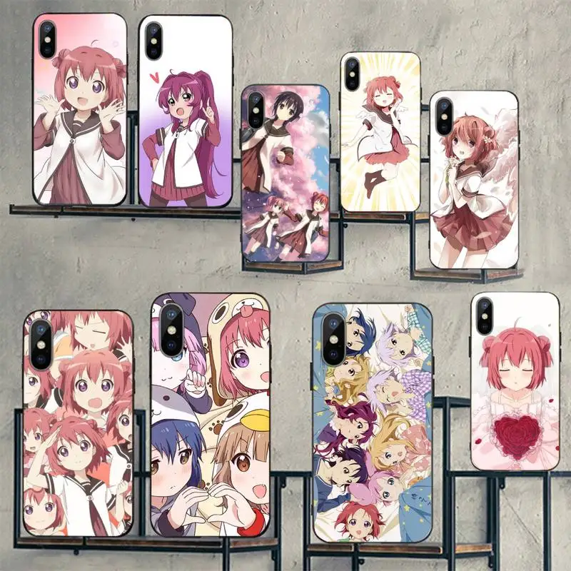 

Yuru Yuri anime girl Phone Case for iPhone 7 8 11 12 13 mini pro X XS XR MAX Plus