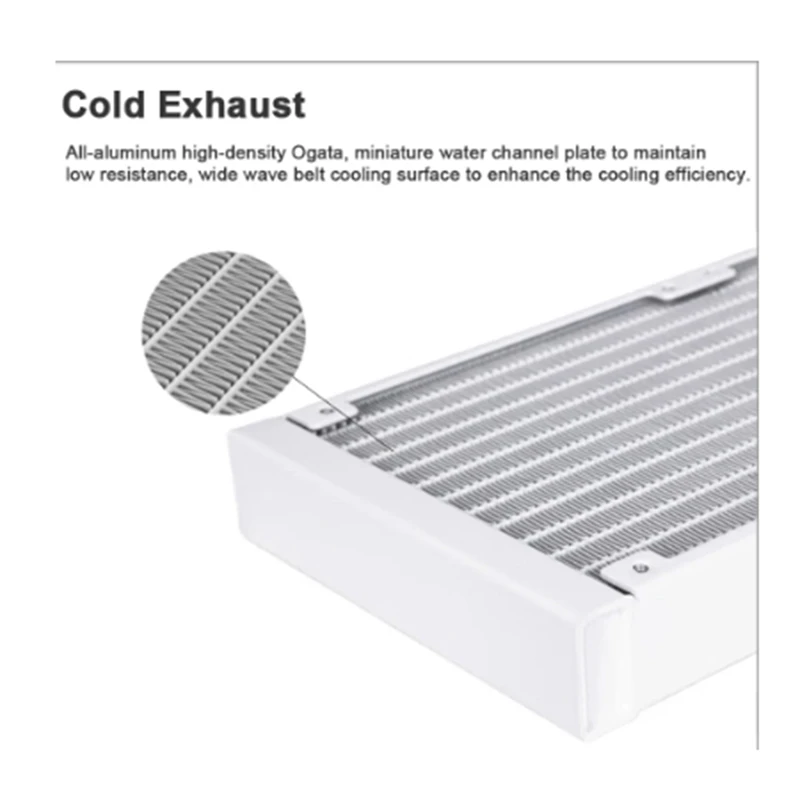 Water Cooler 360Mm ARGB Cpu For Lga2011v3 1200 AMD AM4 IWONGOU Pc Cooling Temperature Display