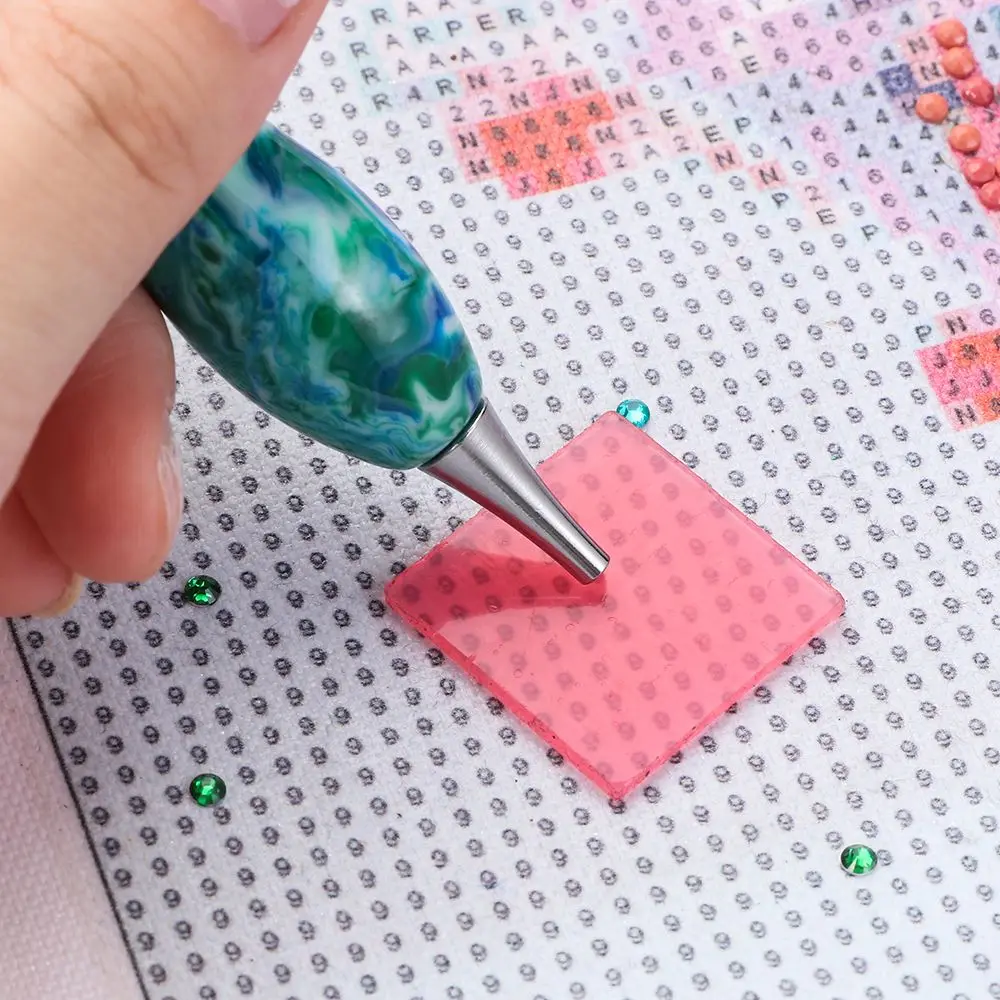 

5D Resin Diamond Painting Pen Eco-friendly Alloy Replacement Pen Heads Resin Point Drill Pens Embroidery DIY Craft Nail Art