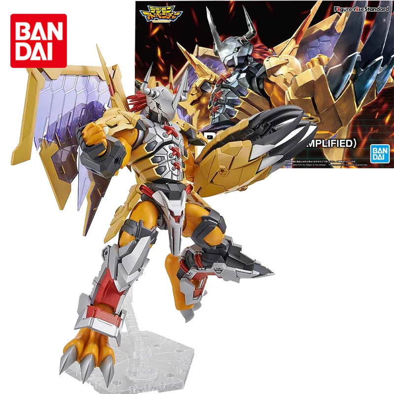 -rise Standard Amplified Digimon Adventure Wargreymon Anime Action Figure Assembly Model Toys Gifts