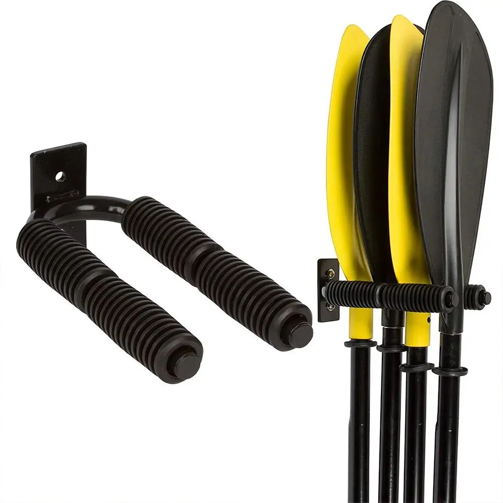 Paddle Storage Rack Wall-mount Paddle Holder Organizer Paddle Accessorie For Dock Shed Indoor Garage