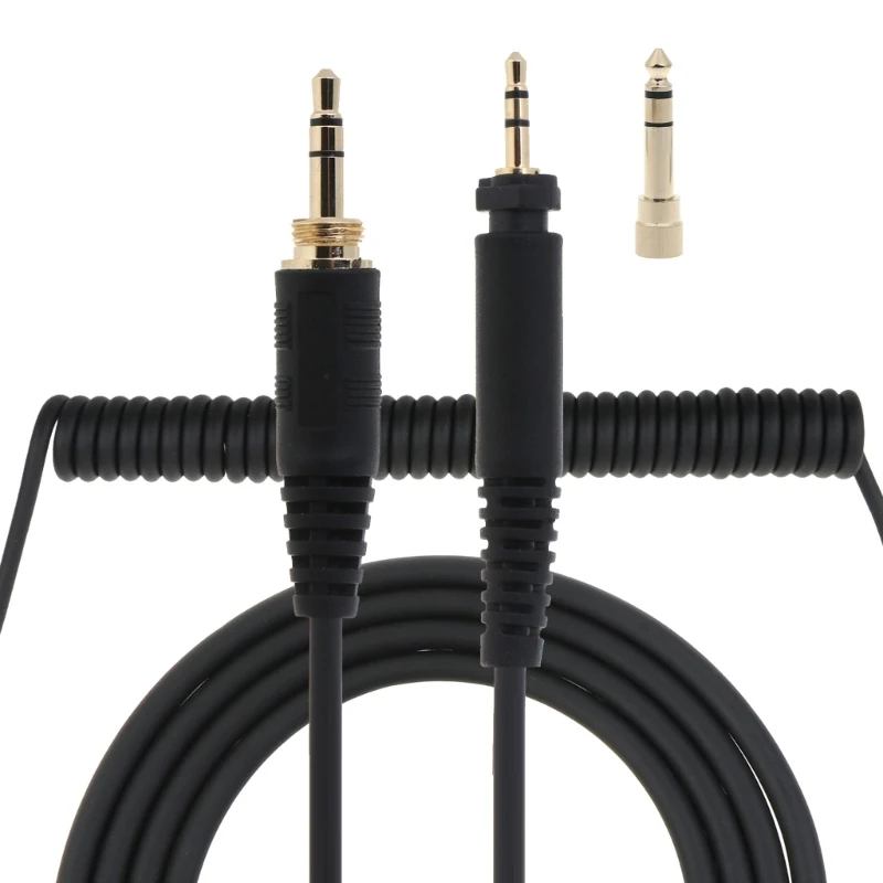 

6.35mm Replacement Cable Extension Cord for Shure SRH440 Headphones Better Sound Range Headphone Wires Stereo Cord