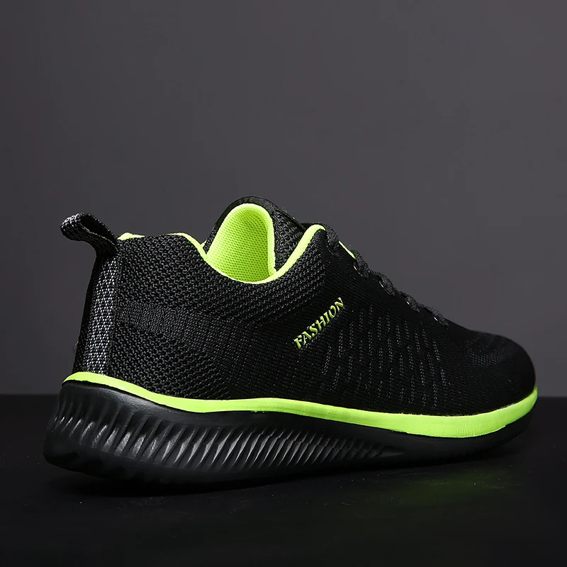 Hot Sale Green Running Shoes Men Women Sport Sneakers Plus Size 48 Men's Sneakers Breathable Athletic Walking Jogging Gym Shoes