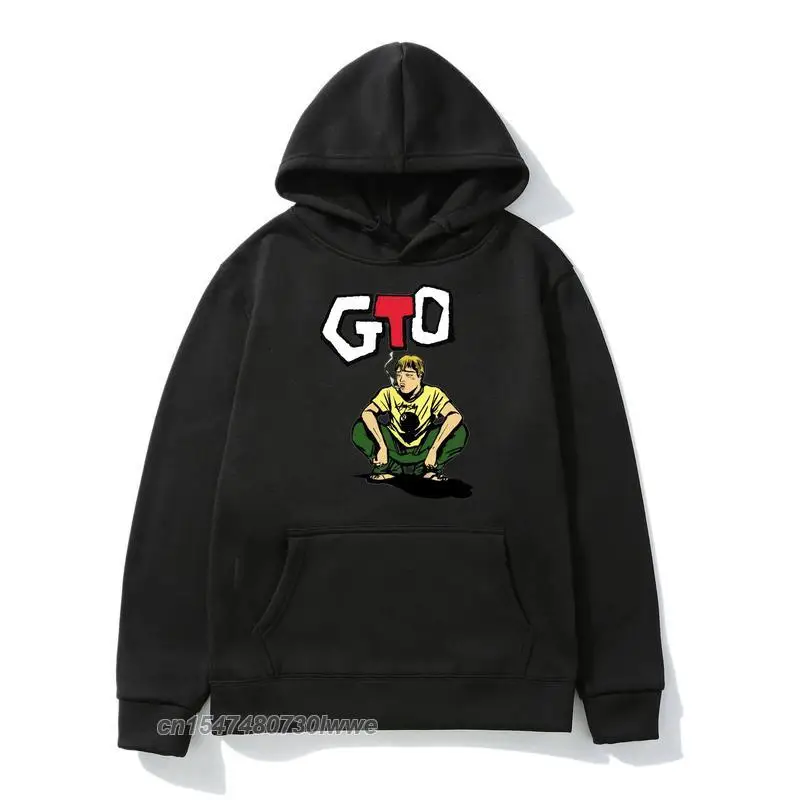 

Awesome Great Teacher Onizuka Print Sweatshirt Autumn/Winter Japan Manga Eikichi Hoodie Anime Gto Black Man / Lady Hooded Tops