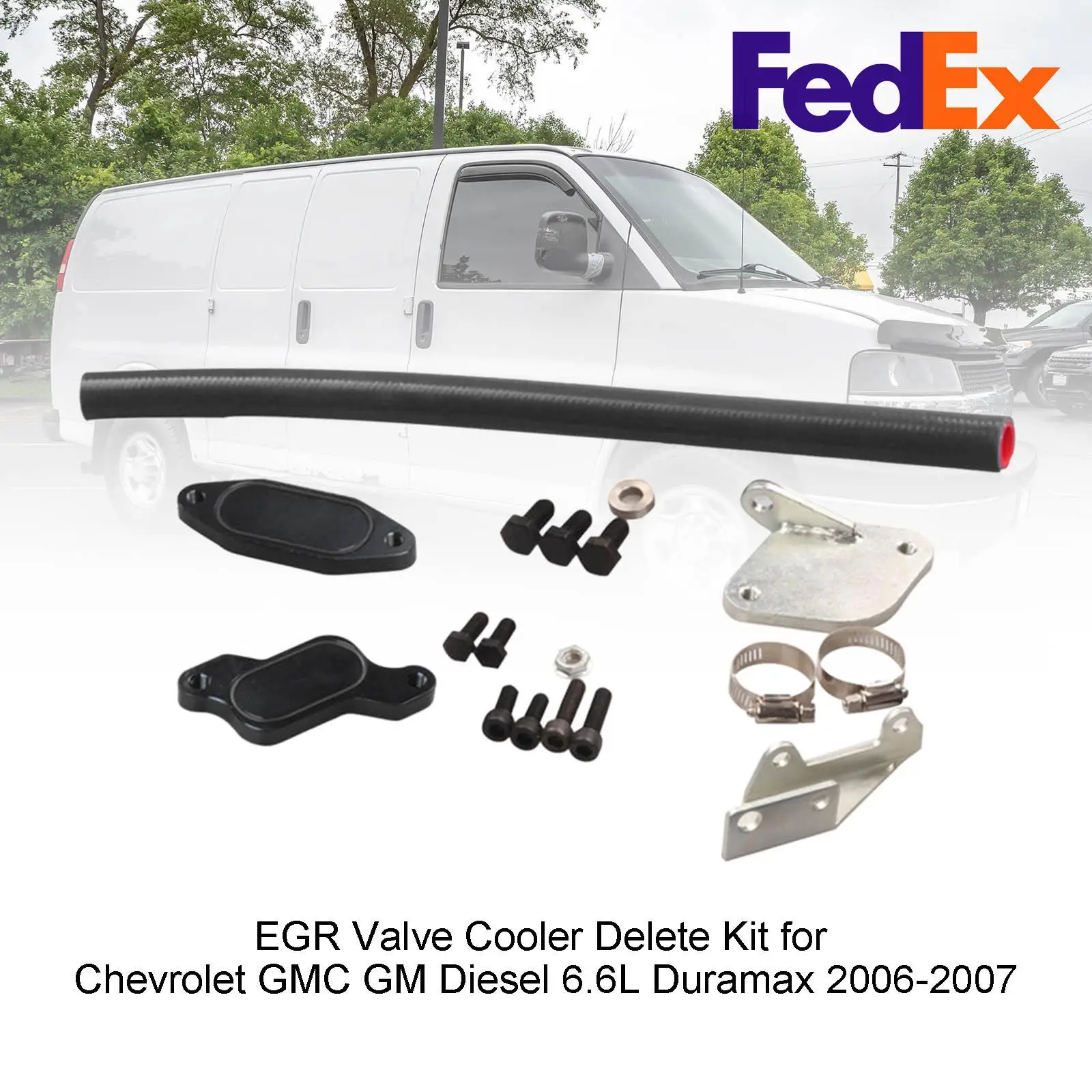 

TOPTENG EGR клапан, охладитель Delete Kit для Chevrolet GMC GM Diesel 2006 л Duramax 2007-