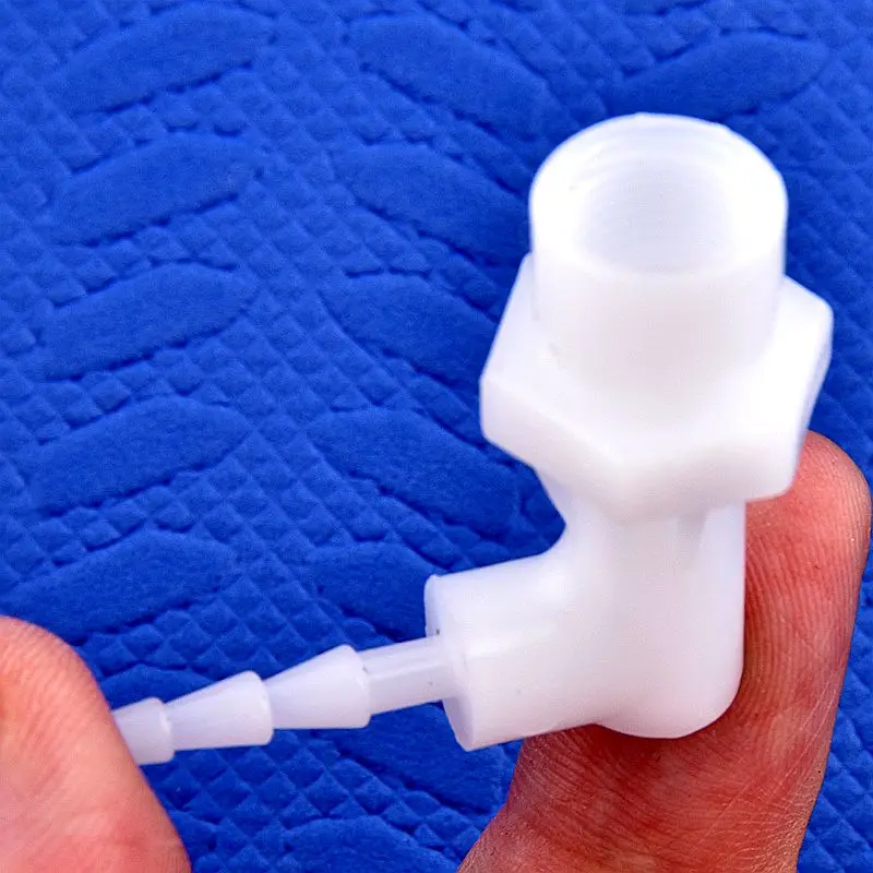 Пластиковый локоть G1/8 с внутренней резьбой на 2 4 ~ 12 7 мм локовое соединение пагоды