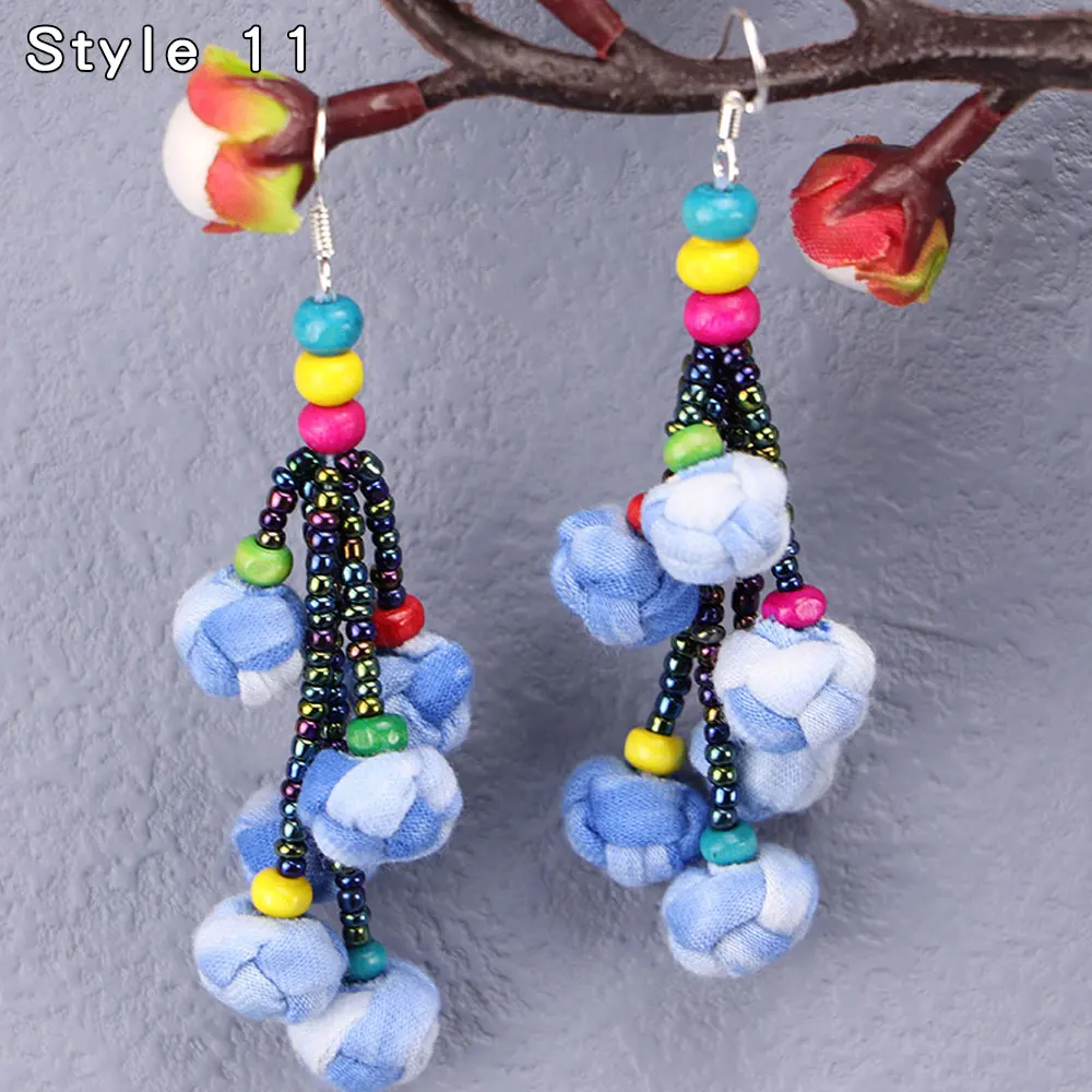 Женские серьги в этническом стиле трендовые богемные Винтажные Украшения