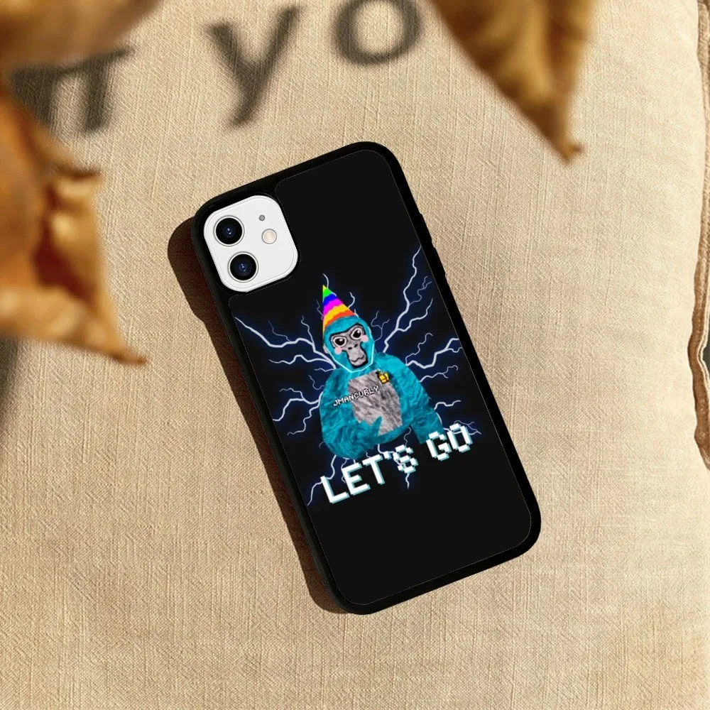 Чехол для телефона Gorilla Tag Jmancurly Monke Merch силиконовый чехол из ПК + ТПУ IPhone 11 12 13 14 15 16