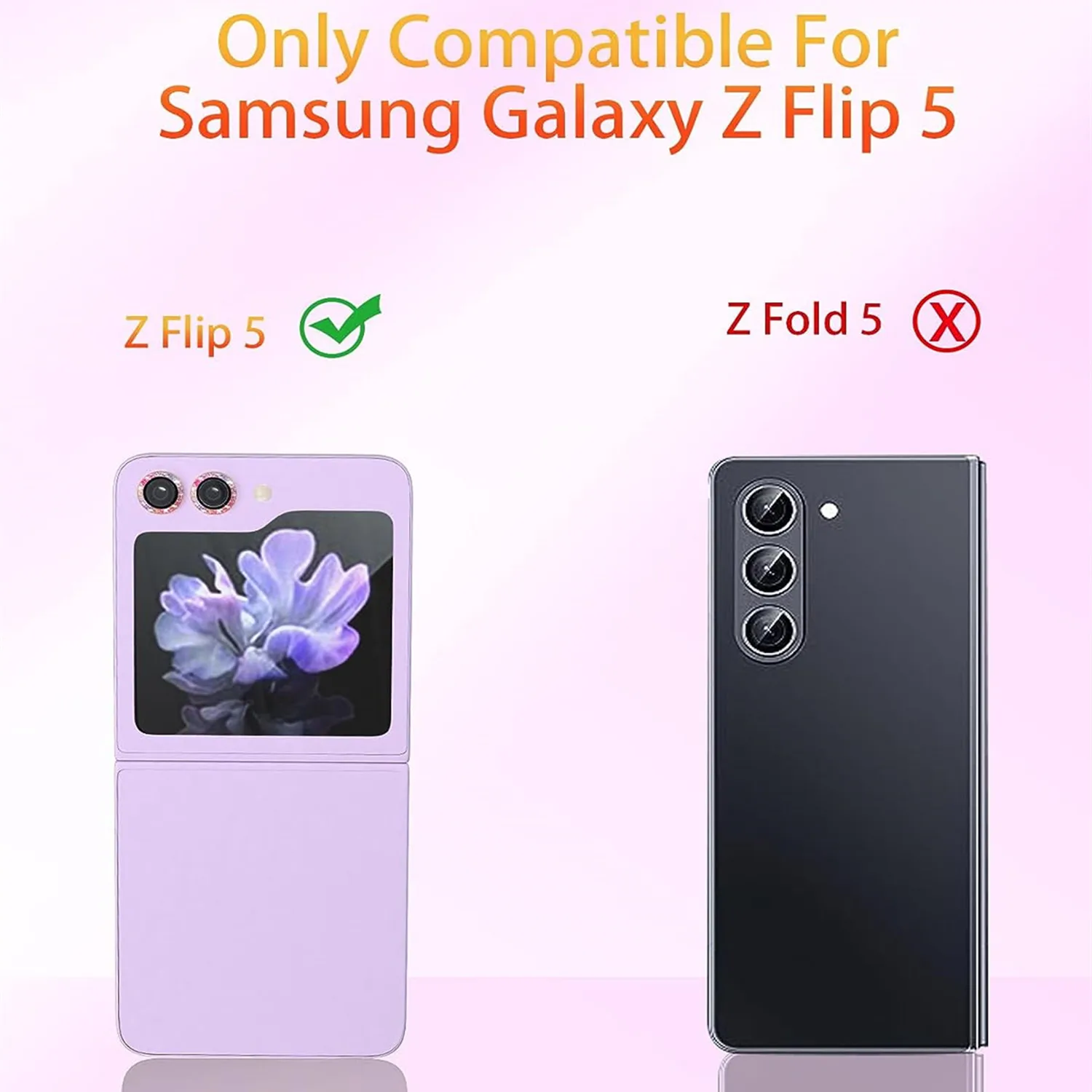 Bling Tiny Diamond Alloy Camera HD Защитное стекло для Samsung Galaxy Z Flip 6 5 5G Блестящее металлическое