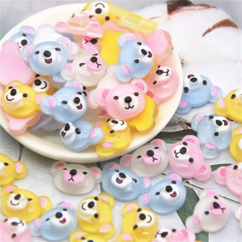 

50 шт., разноцветные украшения для ногтей