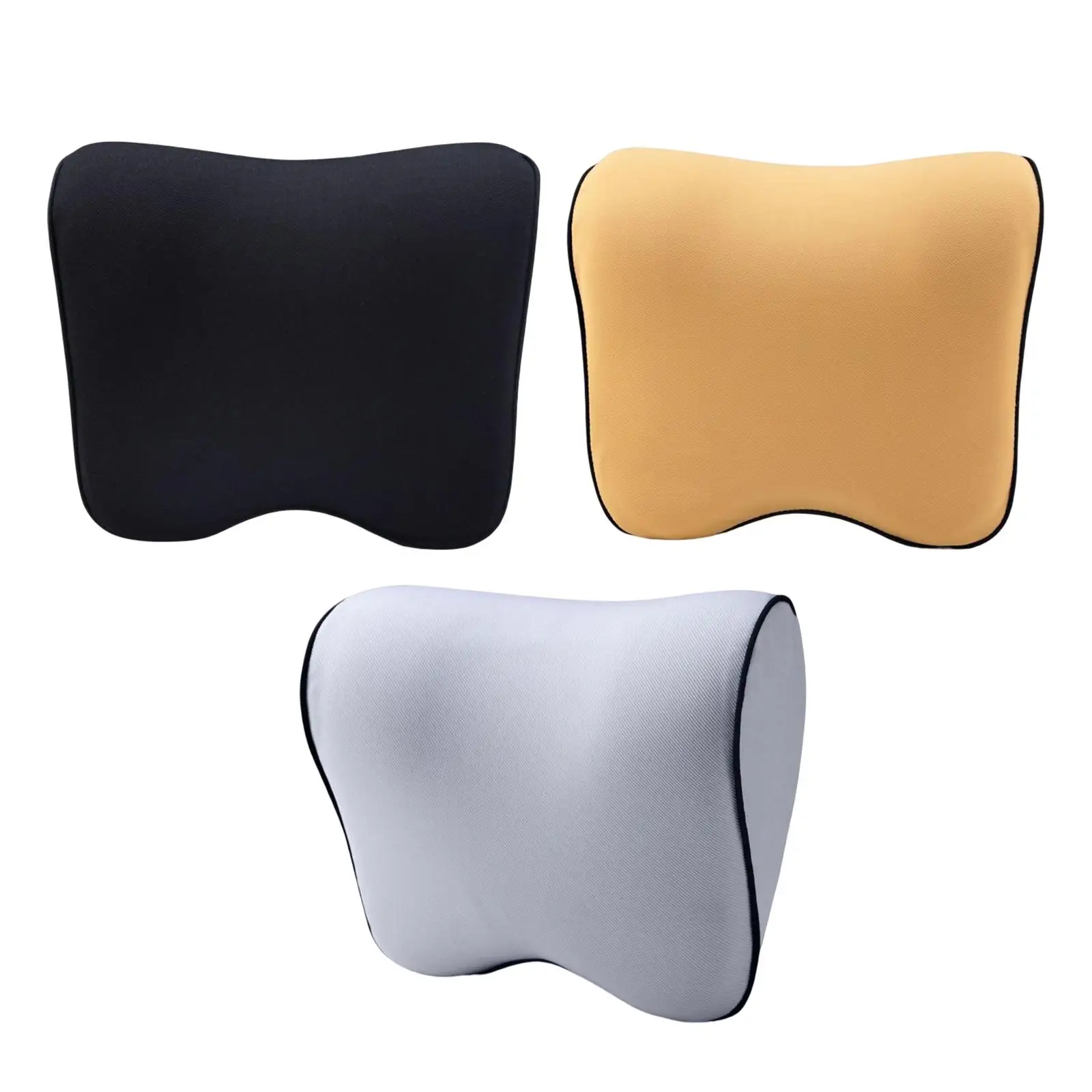 

car Seat Neck Pillow Memory Foam Cervical support Headrest Cushion for Car Travel Sleeping Gaming Resting