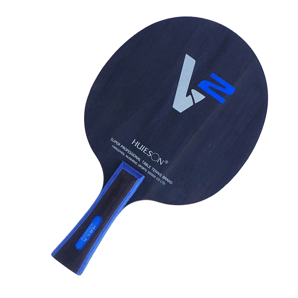 

Ракетка для настольного тенниса, 7 мм, синяя, прочная, из высококачественного материала, длинная ручка FL, практичная Нижняя тарелка ракетки, 1 шт.