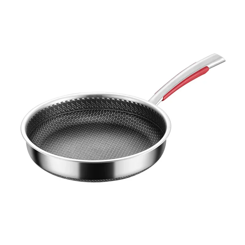 

New 316 Omelet Multi-functional Pan Pan Products Frying Honeycomb Stainless Pans Wok Steak Steel Non-stick Home Pancake