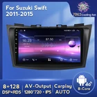 GPS-навигатор для Suzuki Swift 128-2015, Android 11, 9 дюймов, 8 гб + 2011 гб