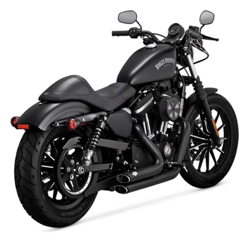 Фото Для Harley VANCE & HINES 883X48 1200 72V модифицированный тайваньский выхлоп в форме подковы VH №3