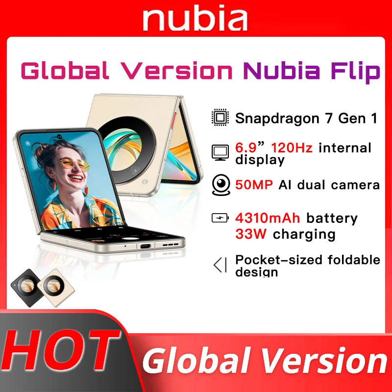 Смартфон Nubia Flip 8/256ГБ global