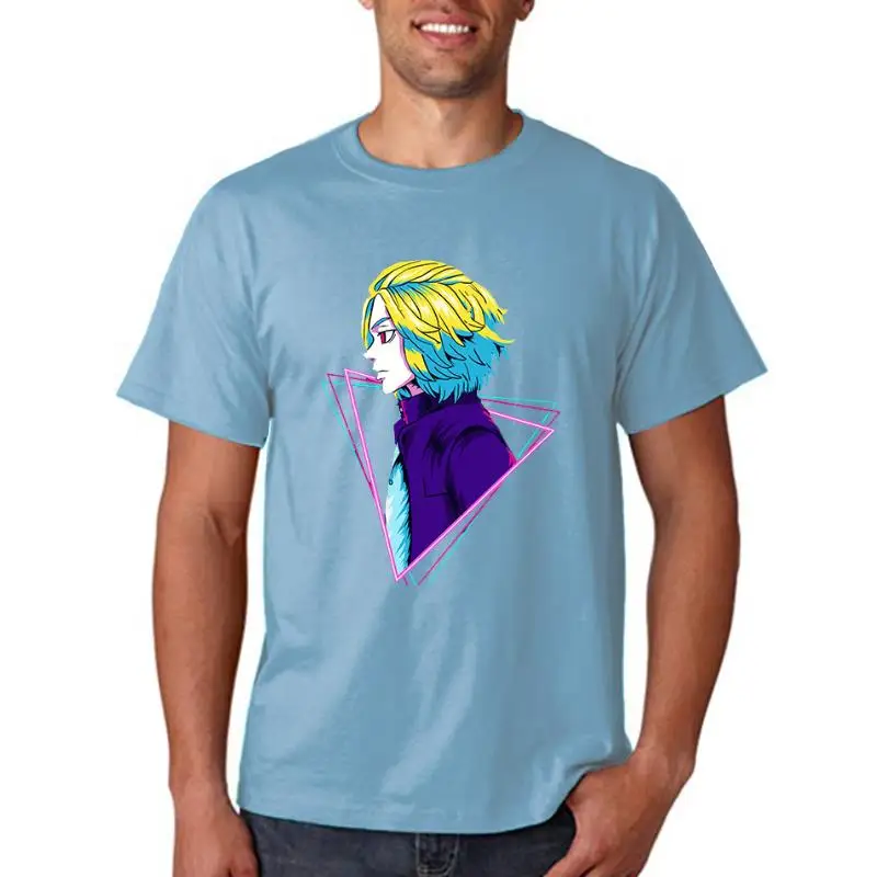 

Футболка женская с принтом Токийский Мстители, Mikey Manjiro Sano, летняя одежда с большим круглым вырезом, уличный Топ в стиле хип-хоп, милая женская футболка