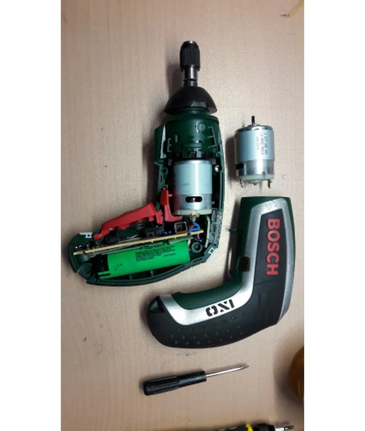 3.6V DC motor RS380S-4128DC of Electric screwdriver(The shaft(protrudes) 6mm ) | Woodworking Machinery Parts