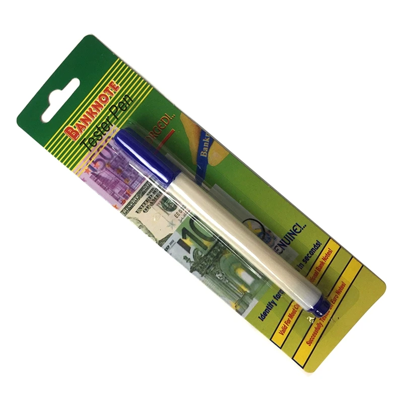 Фальшивый детектор купюр ручка портативная фальшивая для проверки валюта -