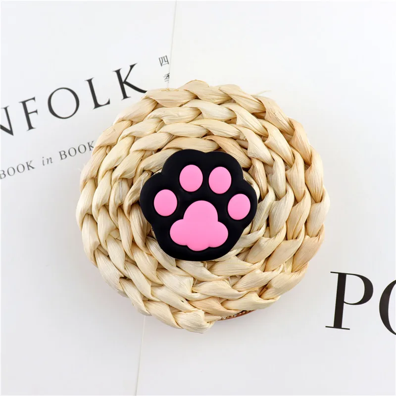 cute cat cartoon mobile phone holder universal colorful mobile phone accessorie stand holder expanding phones holder grip free global shipping