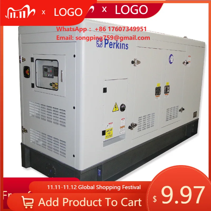 Фото Мощный бесшумный морской дизельный генератор Changfa Compact 20 кВА/20 кВт с двигателем постоянного тока для домашнего использования, стандарт EPA4 №1