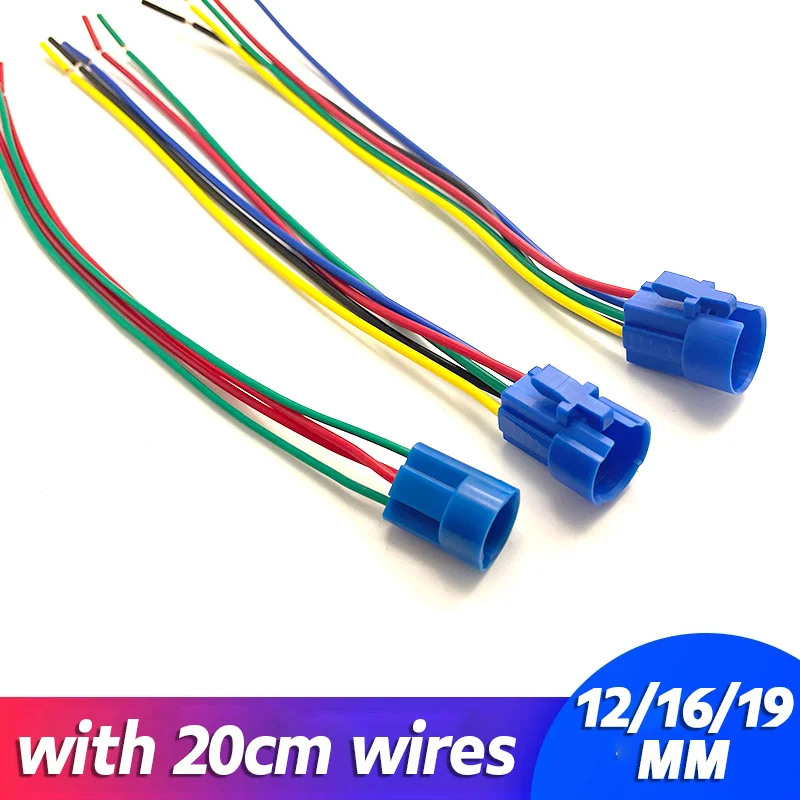 

Металлические кнопки переключателей с подсветкой