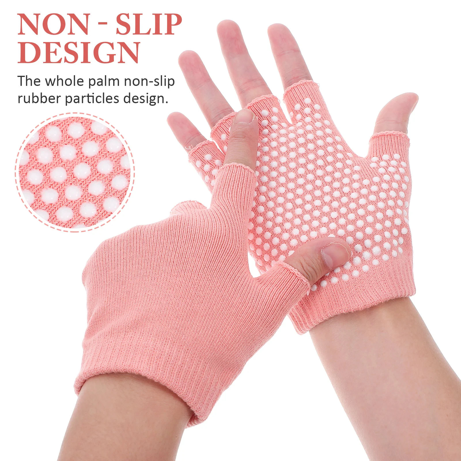 4 пары нескользящих перчаток для йоги декоративные тренировочные перчатки