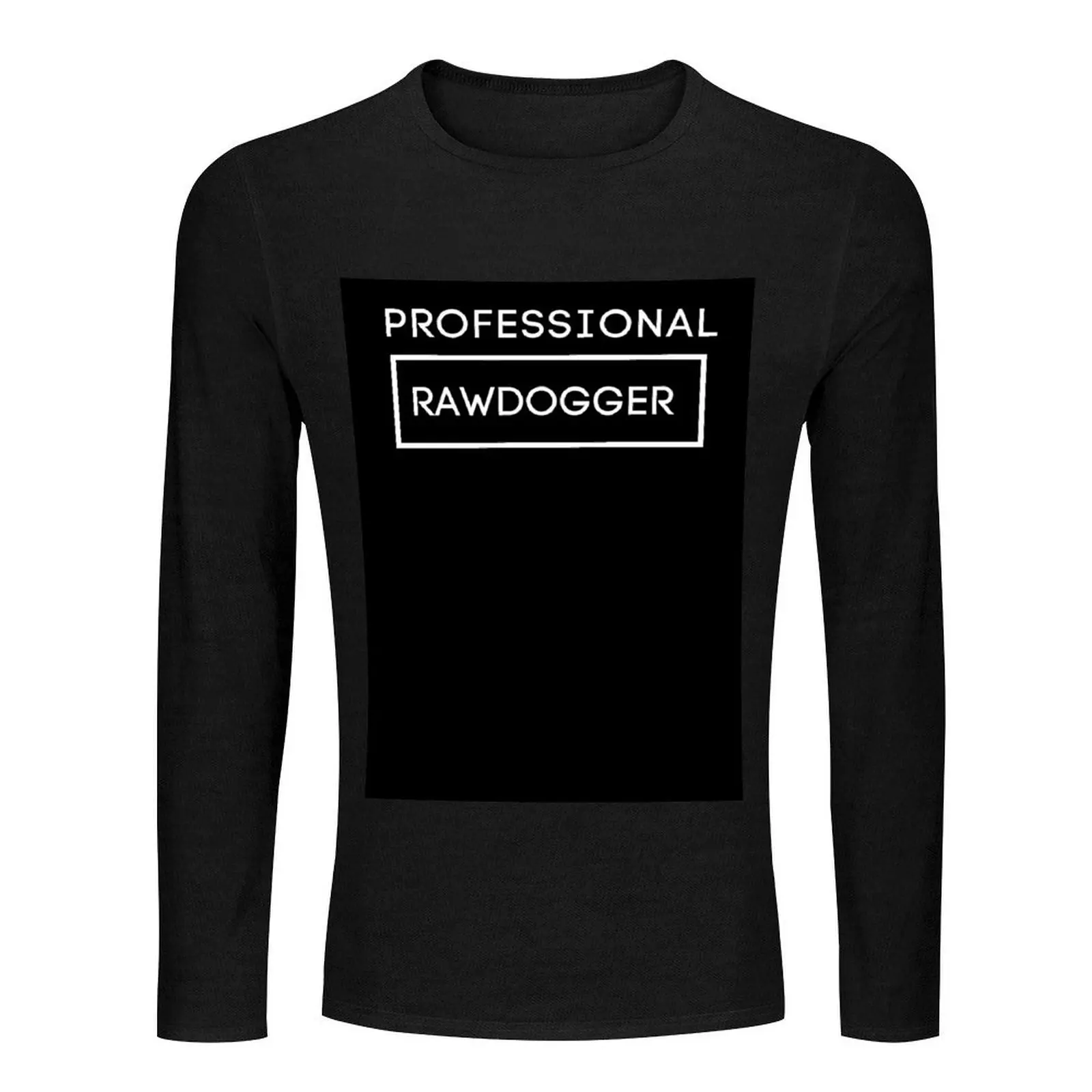 Профессиональная толстовка и толстовки Rawdogger длинная футболка черная эстетичная