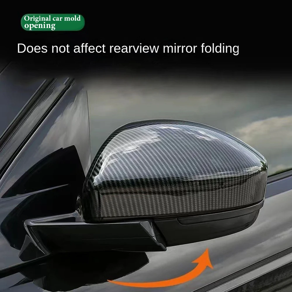 

2pcs Rearview Rear View Mirror Cover For Land Rover Discovery Sport Range Rover Velar Evoque For Jaguar F-Pace