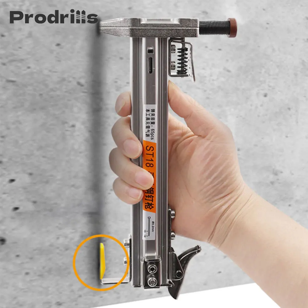 Manual Steel Nail Gun Semi Automatic Cement Nail Gun Wire Slot Nailing Device Nailing Machine