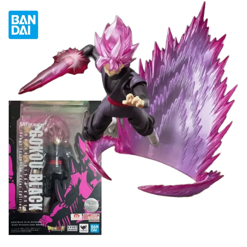В наличии оригинальные BANDAI S.H.Figuarts SHF Dragon Ball Goku Gokou черный ПВХ аниме фигурки модель